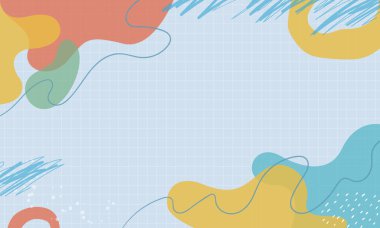 Modern soyut elementler en az arkaplan ızgara çizgisi ayarladı