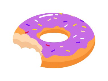 Mor jöleli çörekler, ev yapımı kek ve ekmek.