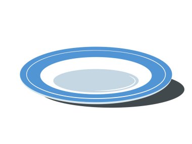 Gölgeli boş tabak, mutfak elementi tasarımı