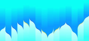 Pürüzsüz mavi dalga kıvrım şekli. Duvar kağıdı ve diğerleri için uygun modern arkaplan kavramı