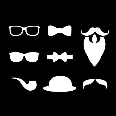 Hipster öğeleri kümesi