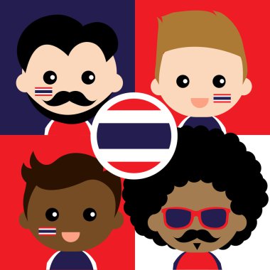 Mutlu Tayland taraftar grubu