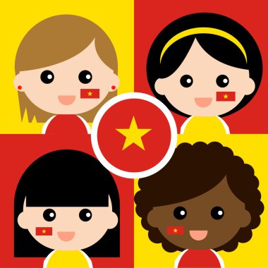 Mutlu Vietnam taraftar grubu