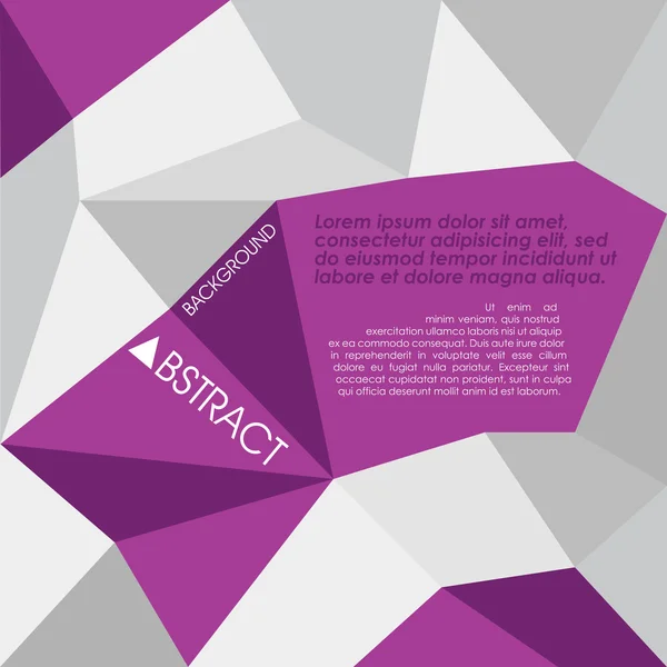 Mor elemanları ile soyut geometrik arka plan şablonu