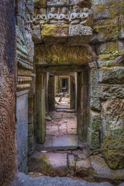 Koridor Angkor tapınağında