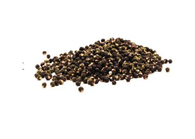 Malabar ıspanak Basella alba beyaz arka planda izole bir tümsekte. Ev yapımı organik sebze tohumları ekime hazır..