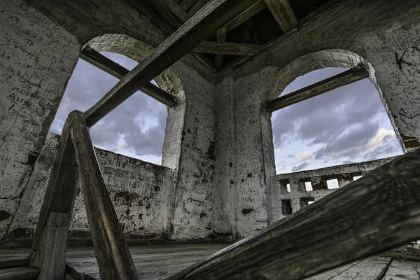 Duas janelas no céu — Fotografia de Stock