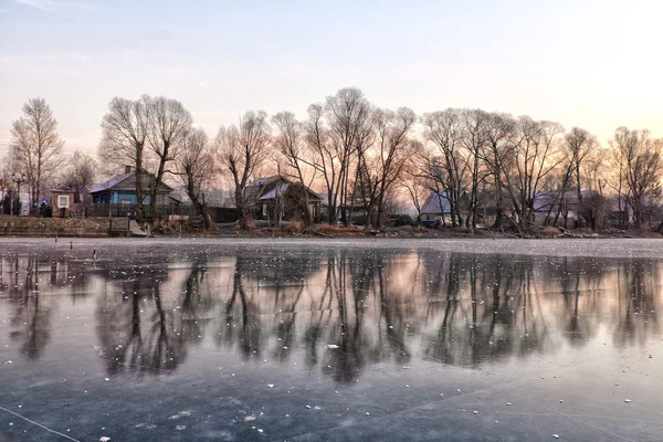 Winter kust — Stockfoto