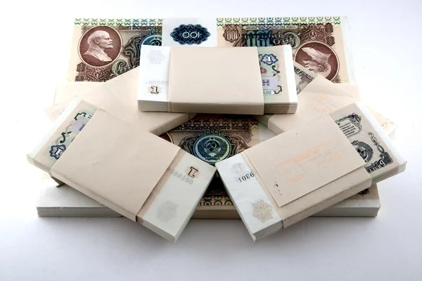 Packs of banknotes — Stock Photo, Image