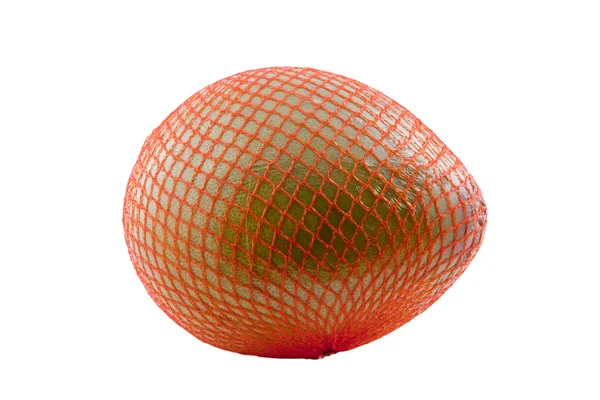 Pomelo in a grid Stock Picture
