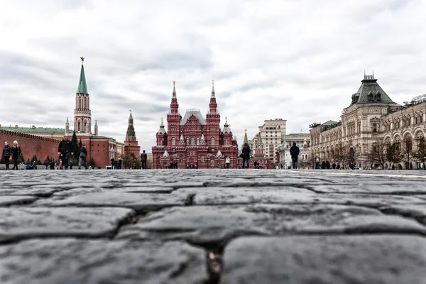 Paving stones on Red Square — Stock Photo, Image