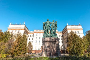 Öğrenciler inşaat grup