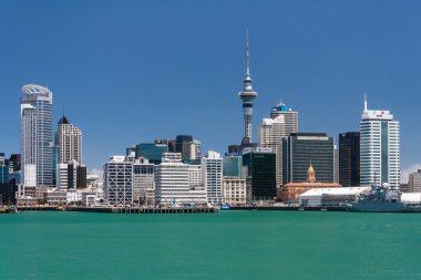 Auckland waterfront panorama