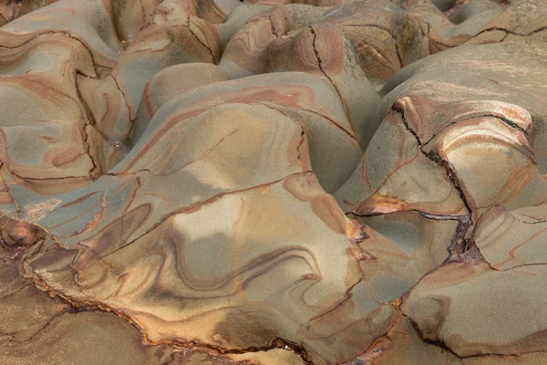 Close up de rochas erodidas — Fotografia de Stock