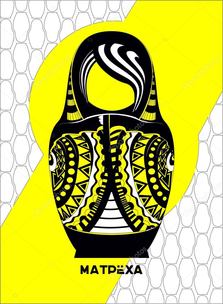 Polynesian doll matryoshka