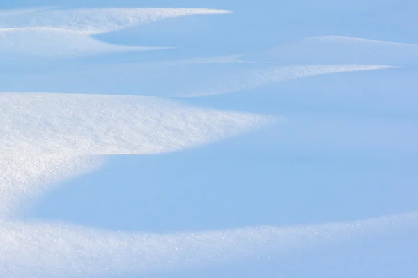 Sneeuw golven — Stockfoto