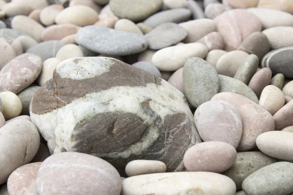 Crelored pebbles — стоковое фото
