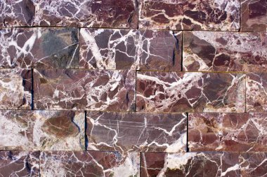 damarlı Traverten tuğla duvar