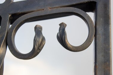 sahte yaprakları ve asma sürgünler