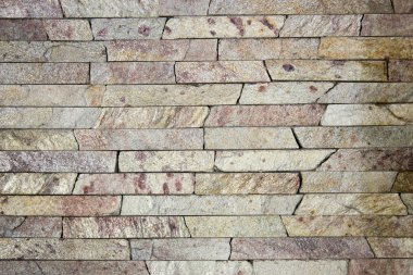 Traverten dekoratif tuğla doku