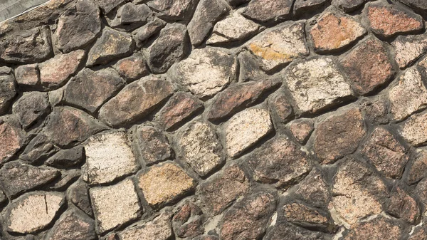 Gamla gotiska stenmur av bråte — Stockfoto