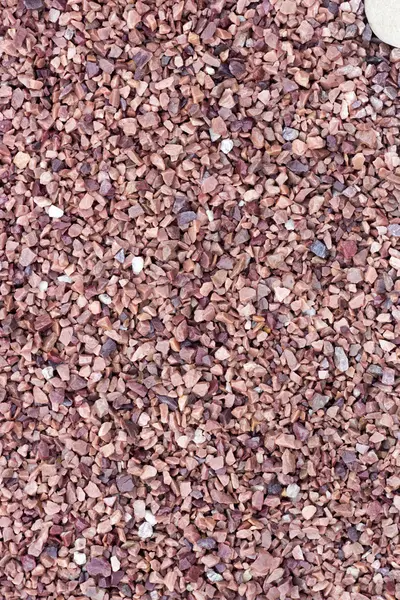 Steenslag en grind van marmer en zandsteen gekleurd — Stockfoto