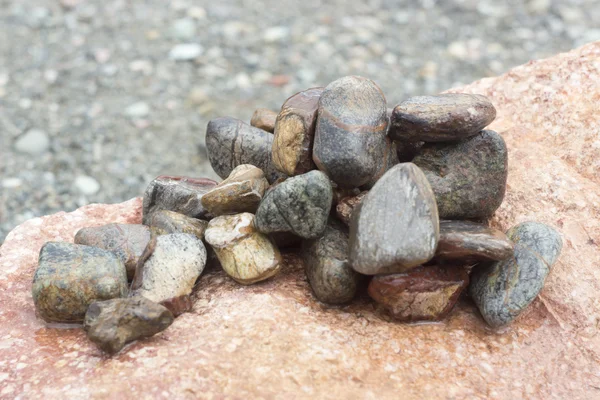 Chippings および大理石、砂岩色の砂利 — ストック写真