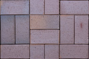 kaldırım döşeme tuğla şeklinde seramik