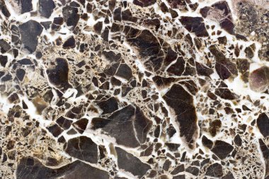 Kırmızı damarlar ile mermer