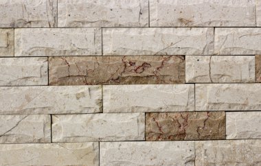 Traverten döşeme, tuğla malzeme rengi inşa