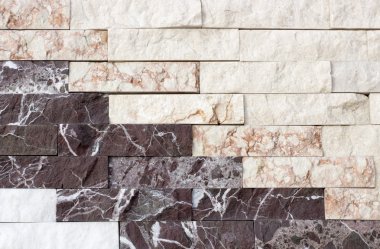 Traverten döşeme, tuğla malzeme rengi inşa