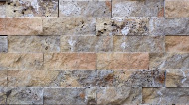 Turuncu kayrak Traverten kaplama blokları