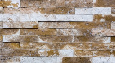 Turuncu kayrak Traverten kaplama blokları