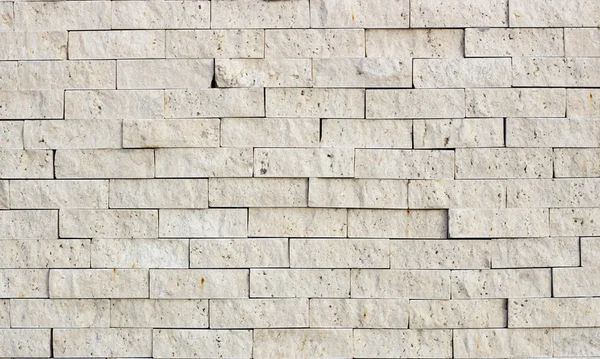 Mattonelle di travertino, mattone colore materiale da costruzione — Foto Stock