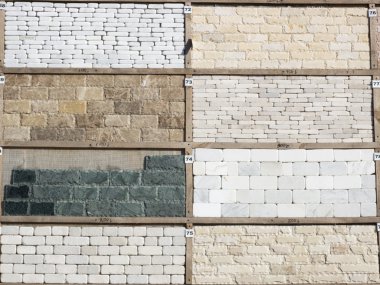 Mermer, granit, Traverten, Kayrak, kumtaşı, yapı malzemesi