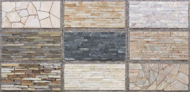 Mermer, granit, Traverten, Kayrak, kumtaşı, yapı malzemesi