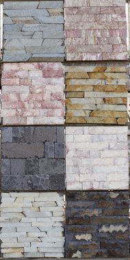 Mermer, granit, Traverten, Kayrak, kumtaşı, yapı malzemesi