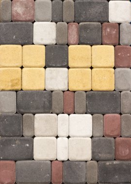 renkli beton parke döşeme doku, yapı malzemesi, 