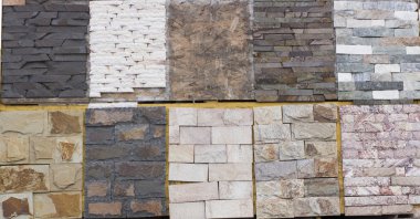 Mermer, granit, Traverten, Kayrak, kumtaşı, yapı malzemesi