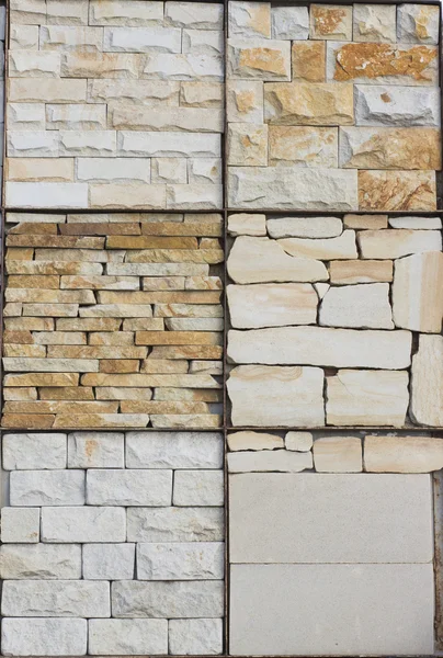 Marmor, Granit, Travertin, Schiefer, Sandstein, Baumaterial — Stockfoto