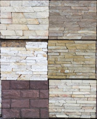 Mermer, granit, Traverten, Kayrak, kumtaşı, yapı malzemesi