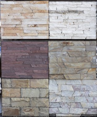 Mermer, granit, Traverten, Kayrak, kumtaşı, yapı malzemesi