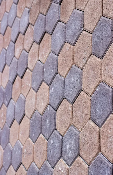 Colored concrete paving slab texture, building material, — Stock Photo, Image