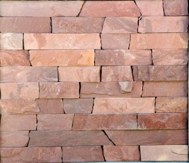 Yeni kayrak taş duvar - arka plan 