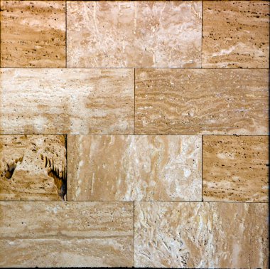 Traverten, Hint taş doku örnekleri