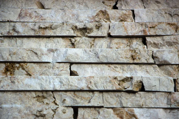 Multicolored marble bricks close-up, sample, background — Stock Photo, Image