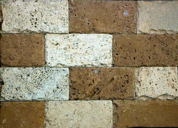 Samples of the texture of travertine, Indian stone — Stock Photo, Image