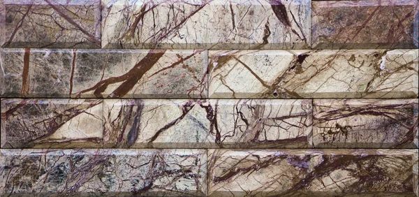 Ladrillos de mármol multicolor primer plano, muestra, fondo — Foto de Stock