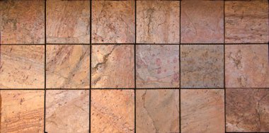 Traverten, Hint taş doku örnekleri