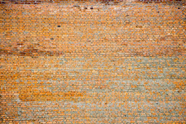 Old Red Brick Wall with Lots of Texture and Color — Stock Photo, Image